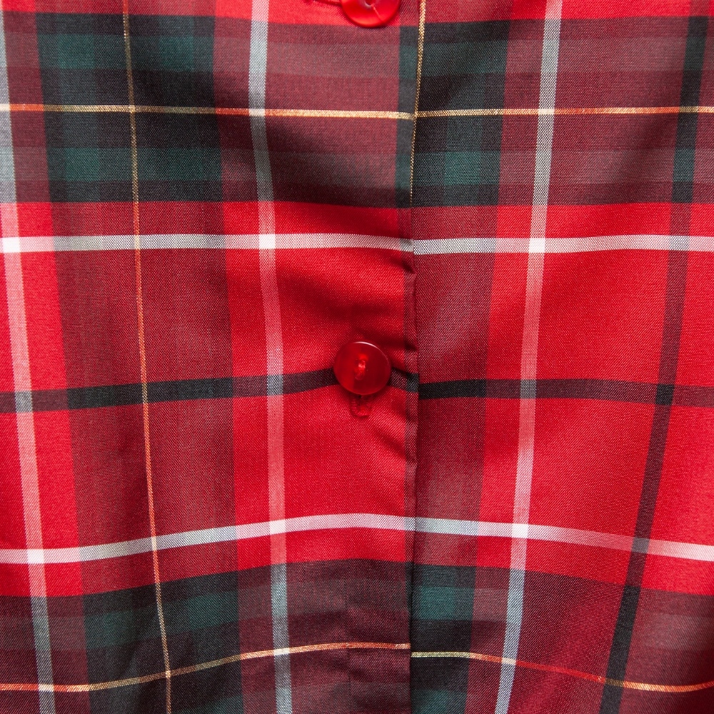 Plaid Holiday Dress - Picture 7 of 8